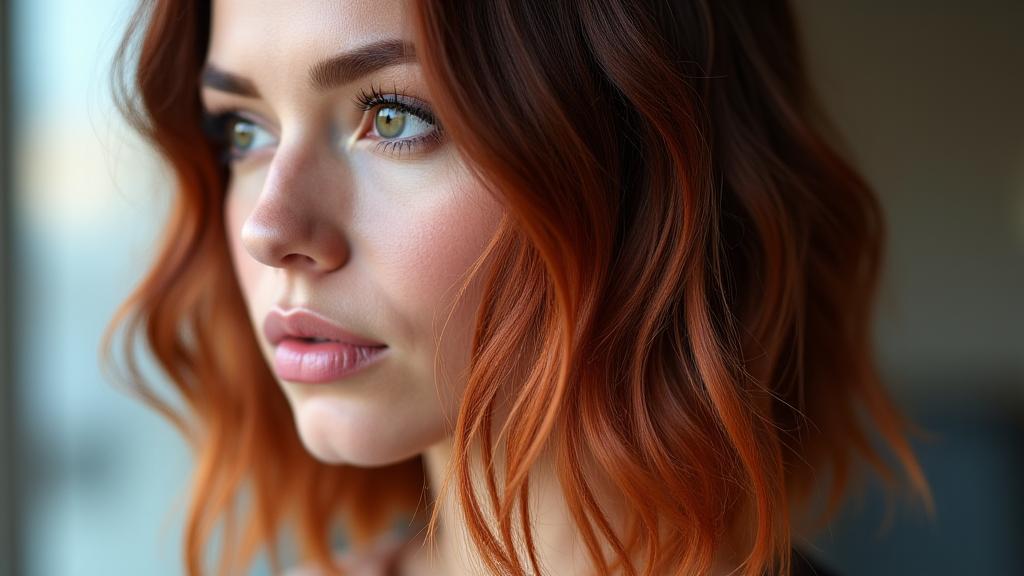 Ukázka moderního střihu a stylingu